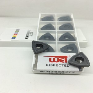 WCMTインサート機械加工鋼、ステンレス鋼、鋳鉄、アルミニウム合金、真鍮